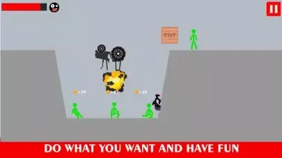 Zrzuty ekranu Stickman Turbo Backflip