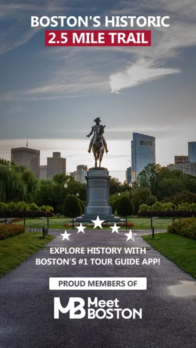 Freedom Trail Boston Guide स्क्रीनशॉट