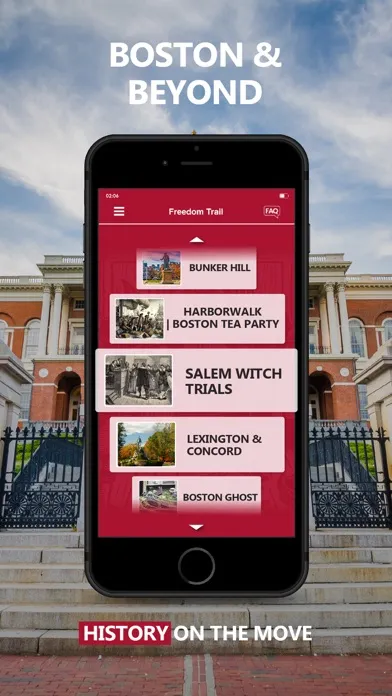 Freedom Trail Boston Guide स्क्रीनशॉट