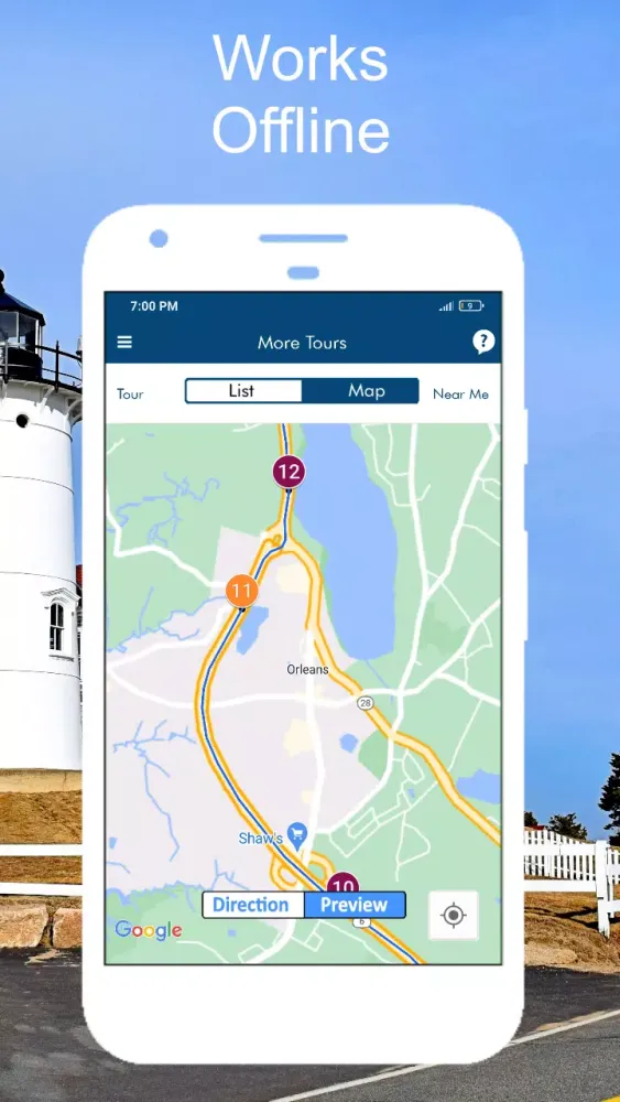 Cape Cod GPS Audio Tour Guide Screenshots