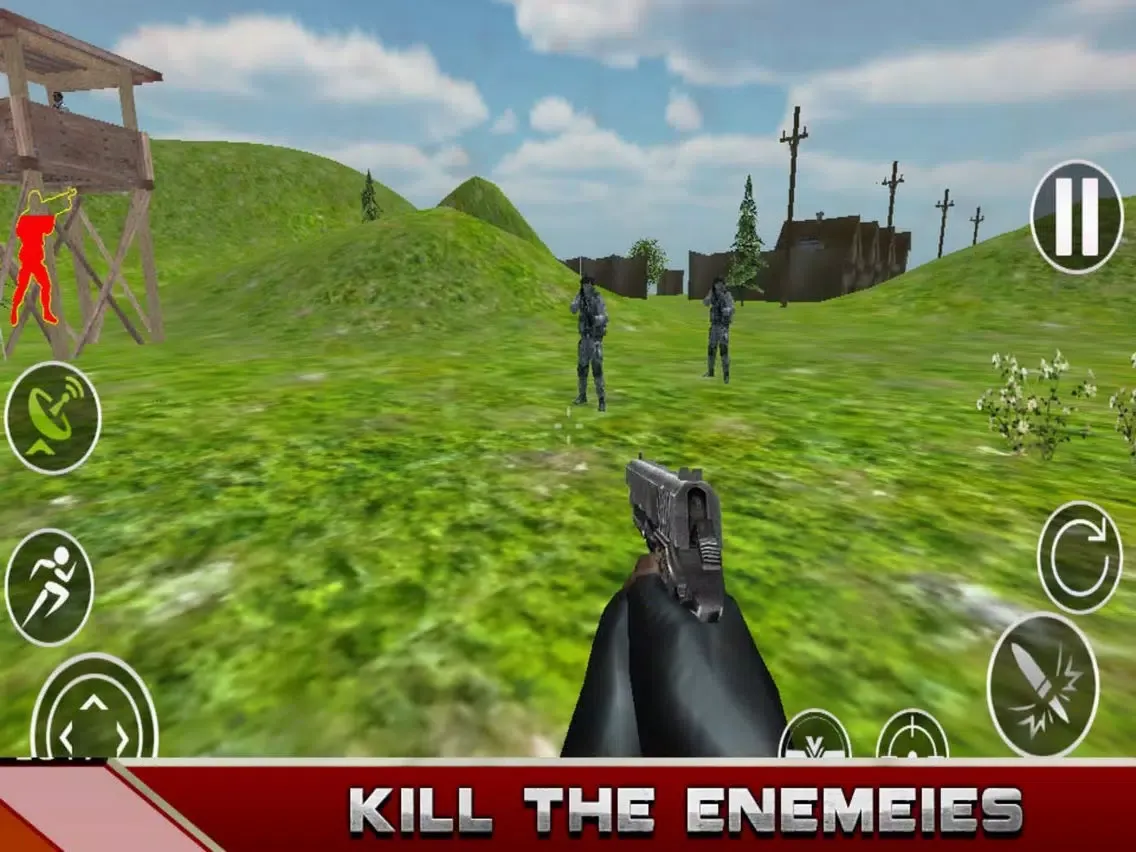 Army Attack - Strike Gun iPad  Ekran Görüntüleri