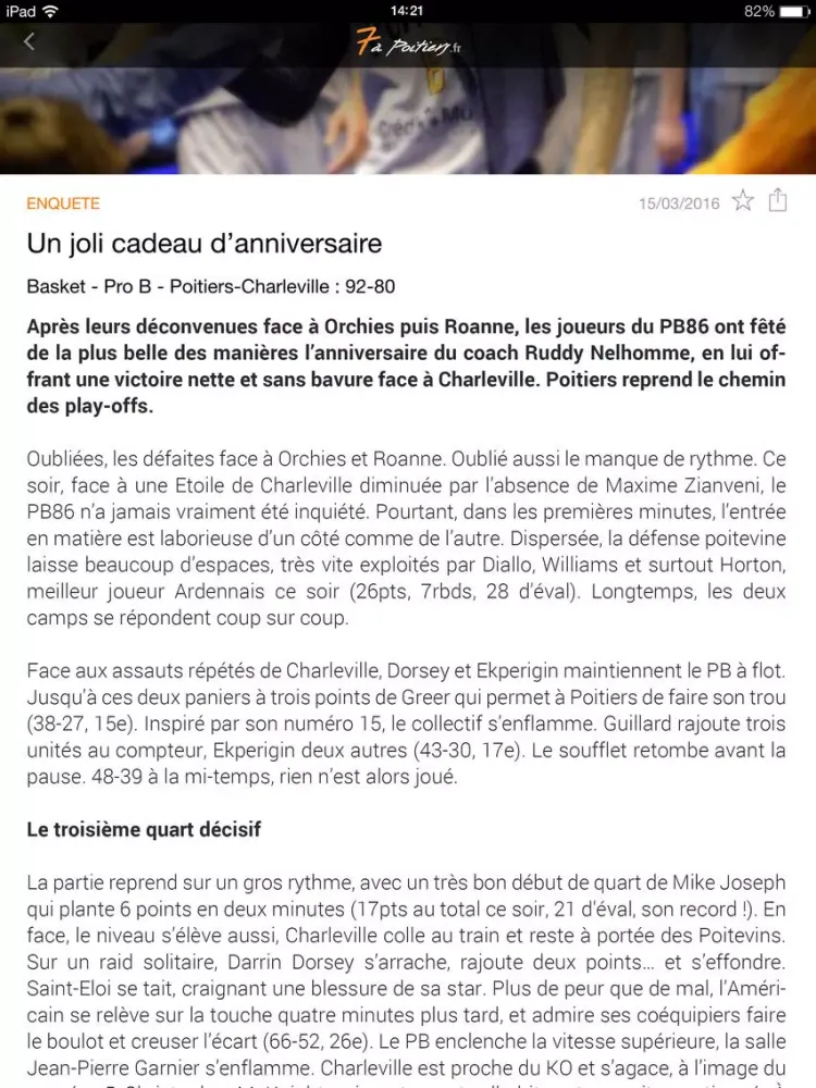 7àPoitiers iPad 應用截圖