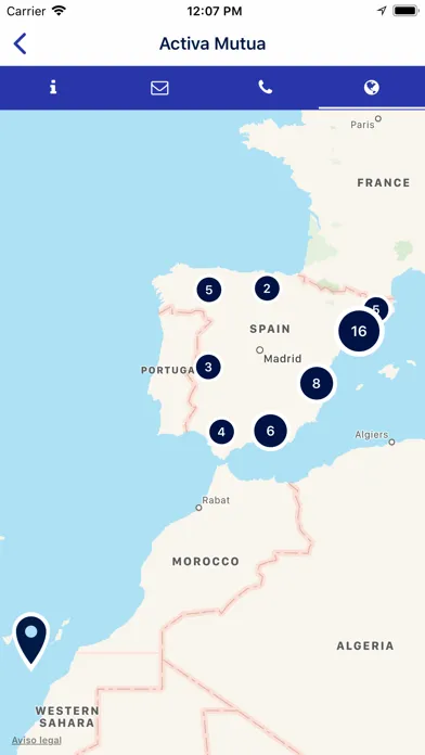 Activa Mutua App Ekran Görüntüleri