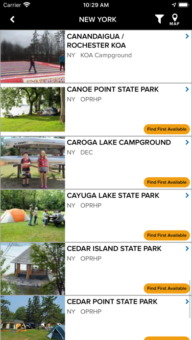 RA Camping سکرین شاٹس