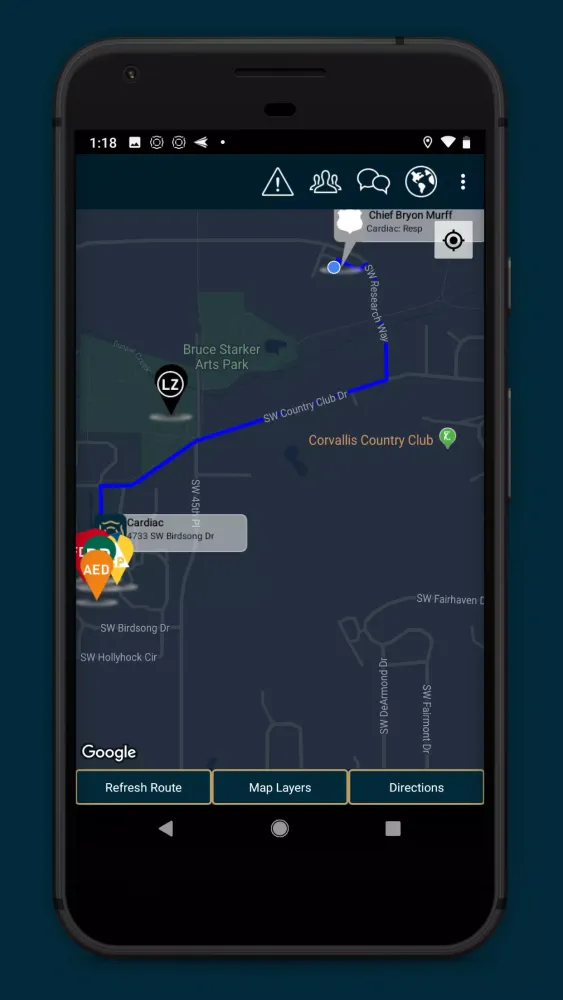 Zrzuty ekranu ActiveAlert