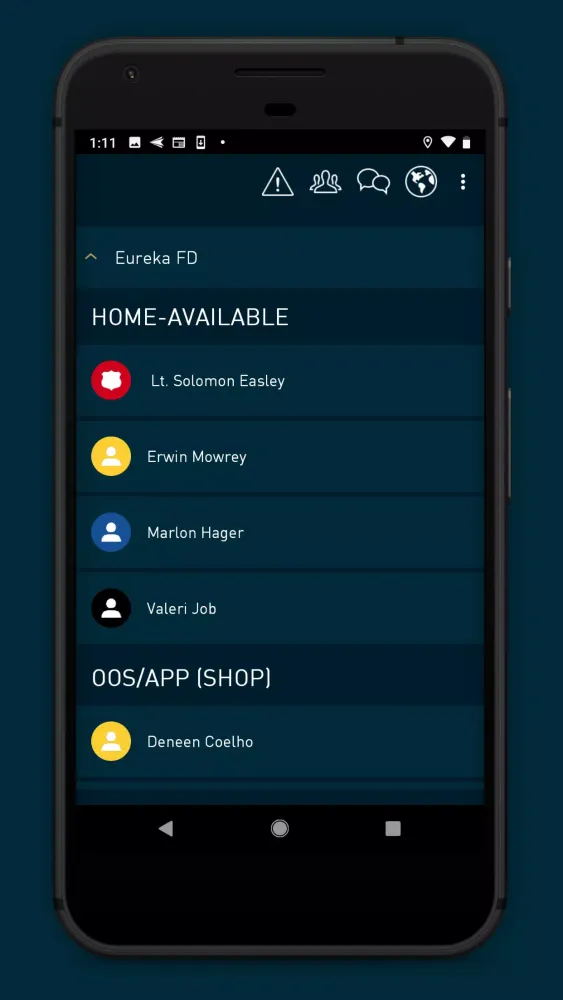 Zrzuty ekranu ActiveAlert