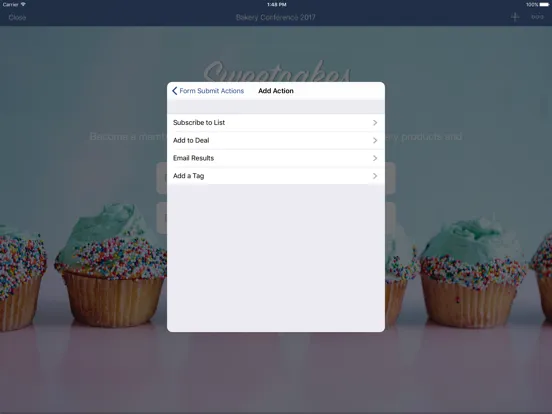 ActiveCampaign Forms for iPad iPad 應用截圖