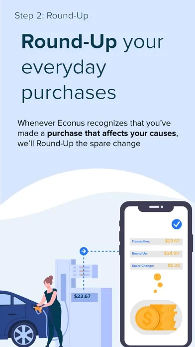 Ảnh chụp màn hình của Econus - Live Sustainably