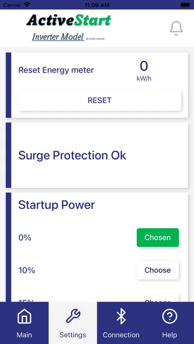 ActiveStart Inverter Model スクリーンショット