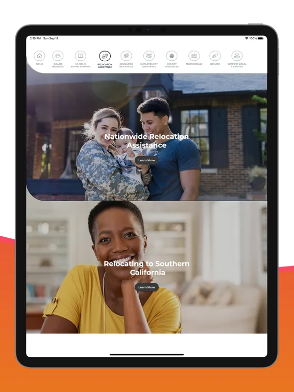 ACTIVE DUTY VETERAN HOMEOWNER iPad  سکرین شاٹس