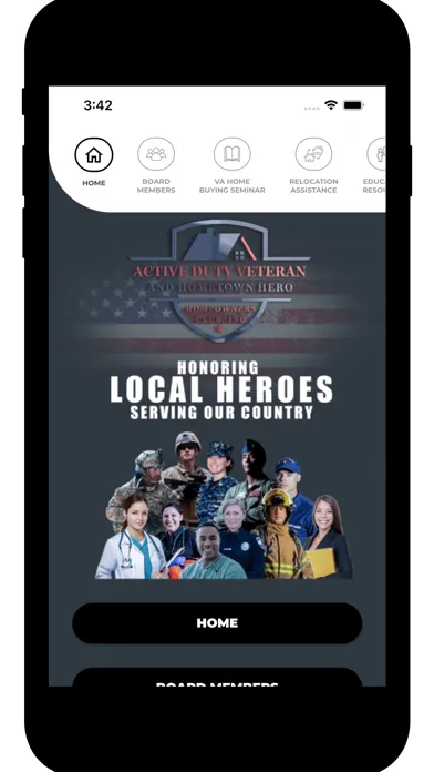 ACTIVE DUTY VETERAN HOMEOWNER سکرین شاٹس