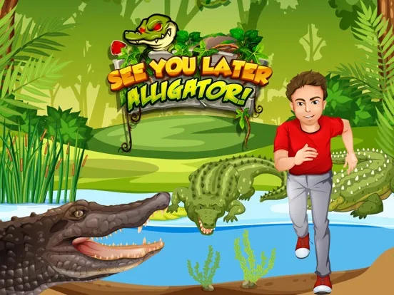 See you later - Alligator! iPad  سکرین شاٹس
