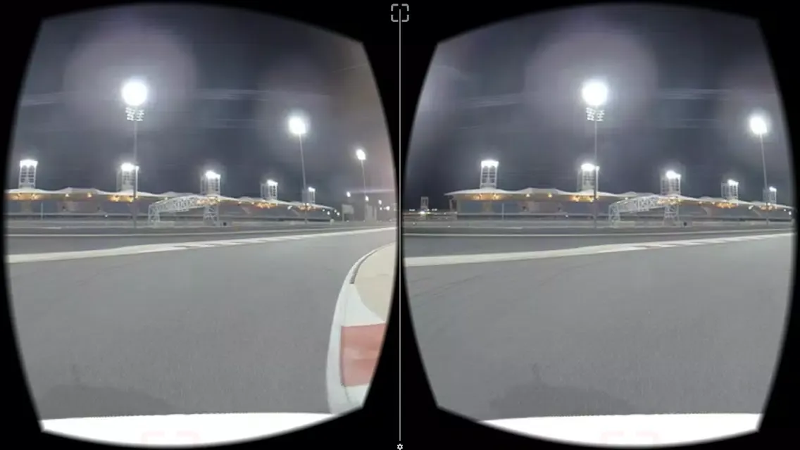 Tangkapan layar Bahrain GP Augmented Reality