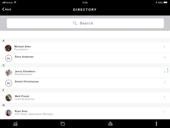 Active Oversight iPad  Screenshots