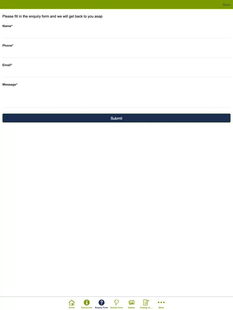 St Francis Xavier’s Regional iPad  スクリーンショット
