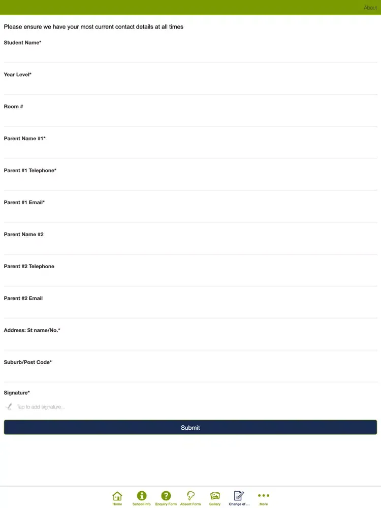 St Francis Xavier’s Regional iPad  スクリーンショット