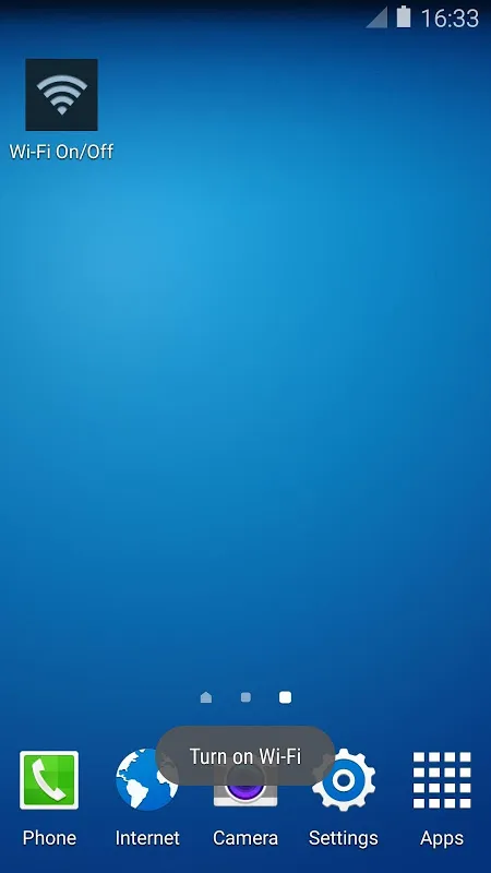 Wi-Fi On/Off Screenshots