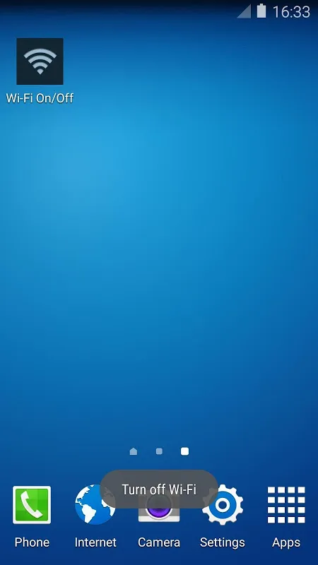 Wi-Fi On/Off Screenshots