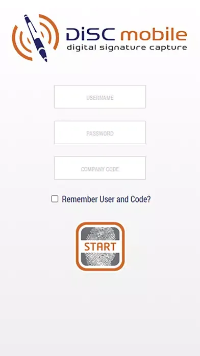 DiSC Mobile Screenshots