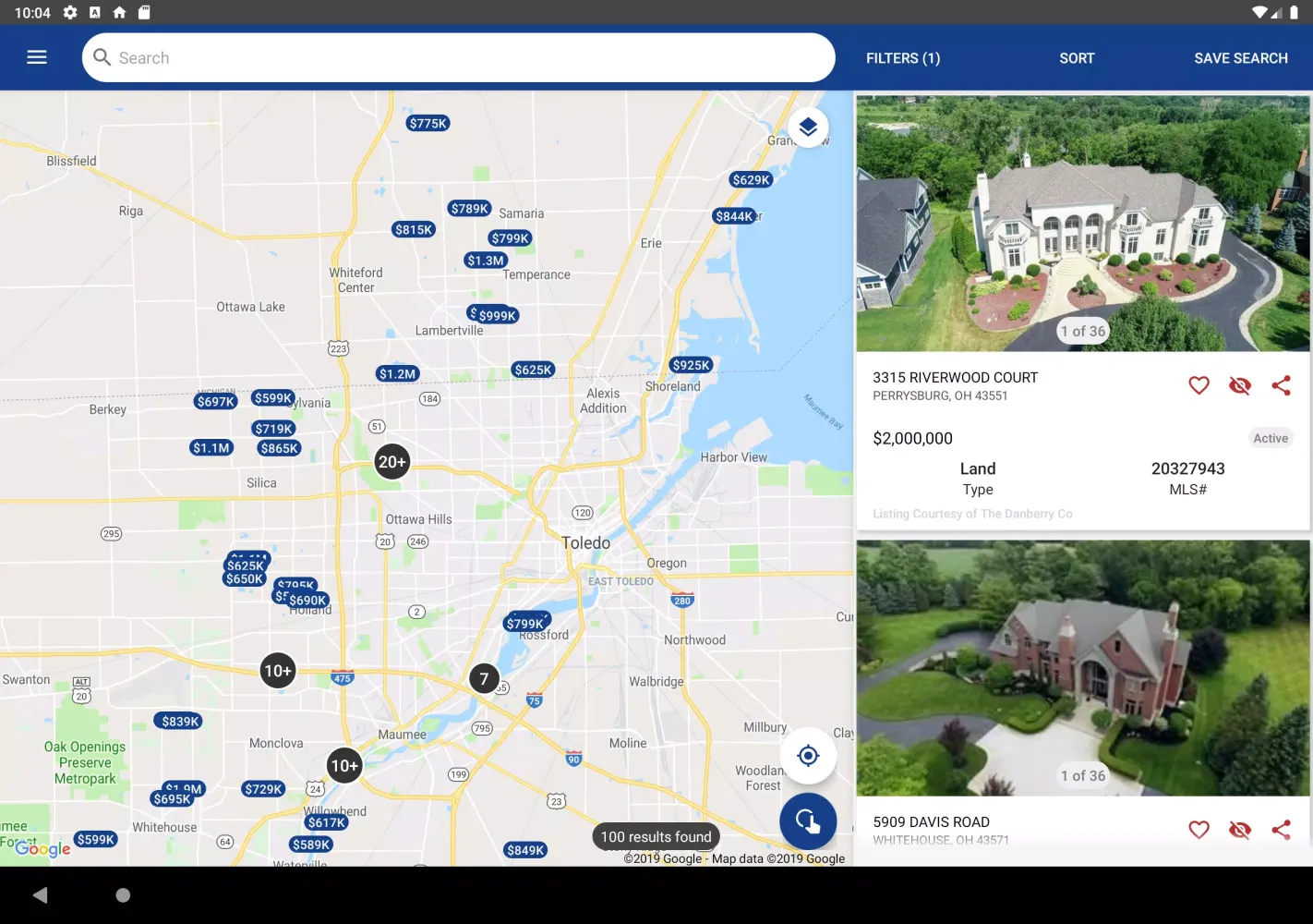 Danberry Realtors Screenshots