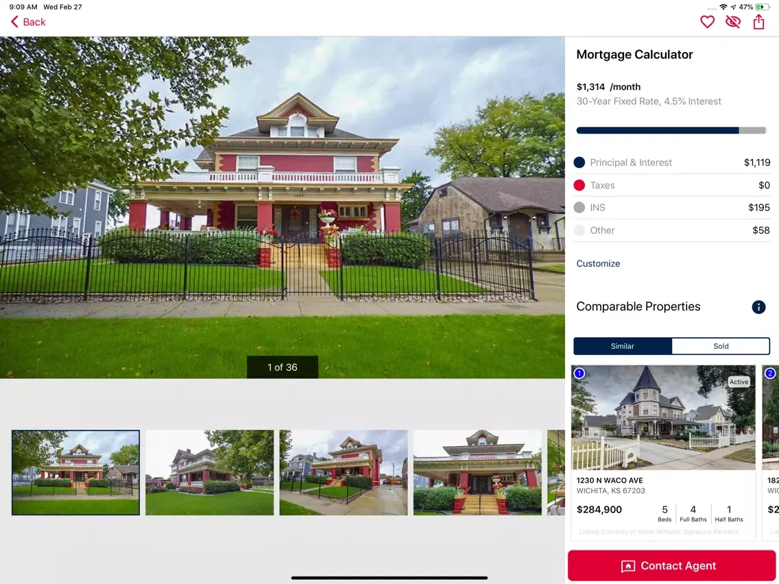 Weigand Real Estate iPad 应用截图