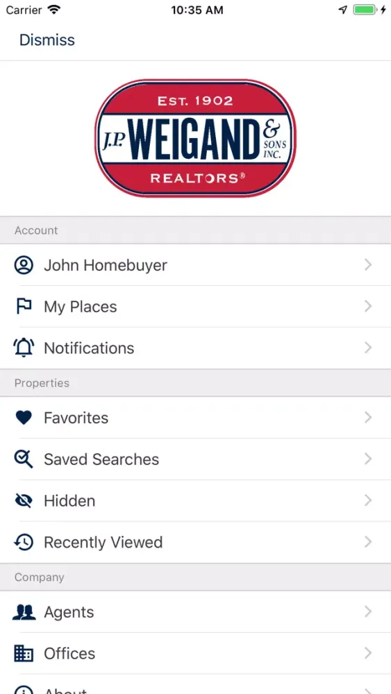 Weigand Real Estate应用截图