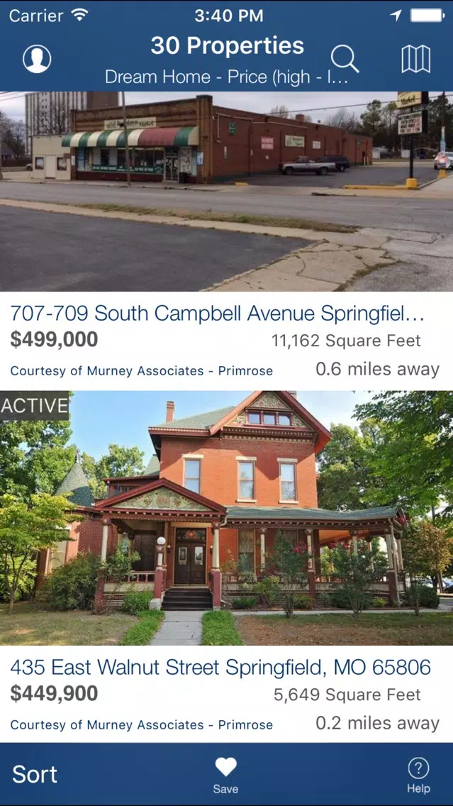 Capturas de pantalla de Murney Associates Realtors