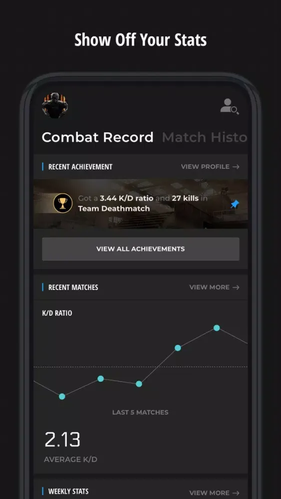 Captures d'écran de Call of Duty Companion App