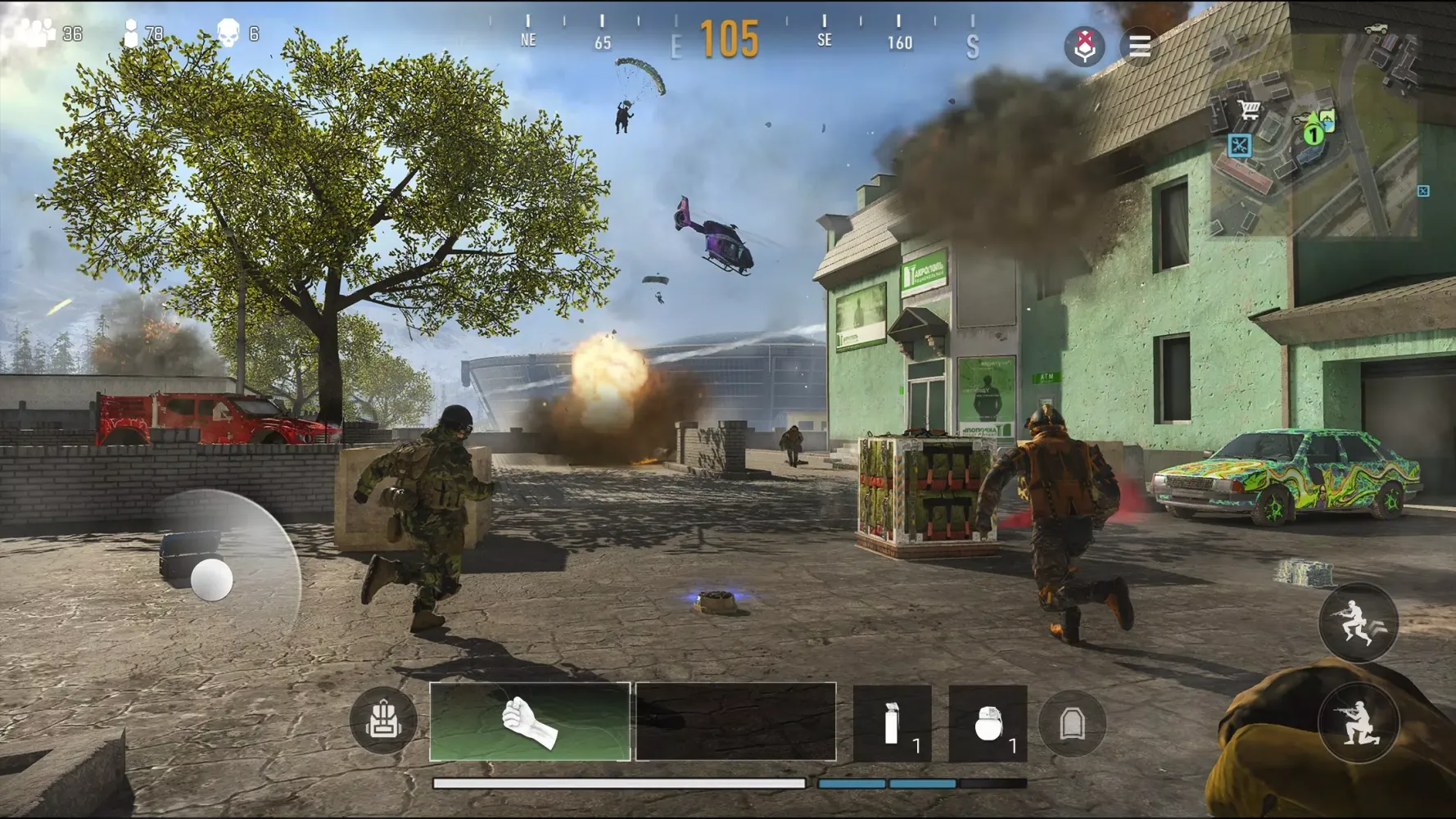 Tangkapan skrin Call of Duty: Warzone Mobile