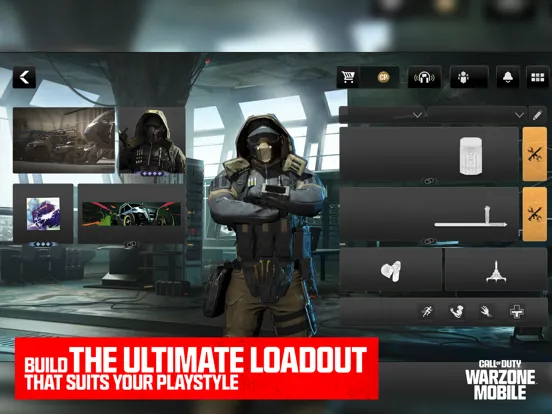Tangkapan skrin Call of Duty®: Warzone™ Mobile iPad 