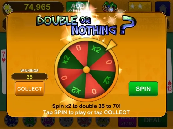 Скриншоты Video Poker Jackpot! iPad 