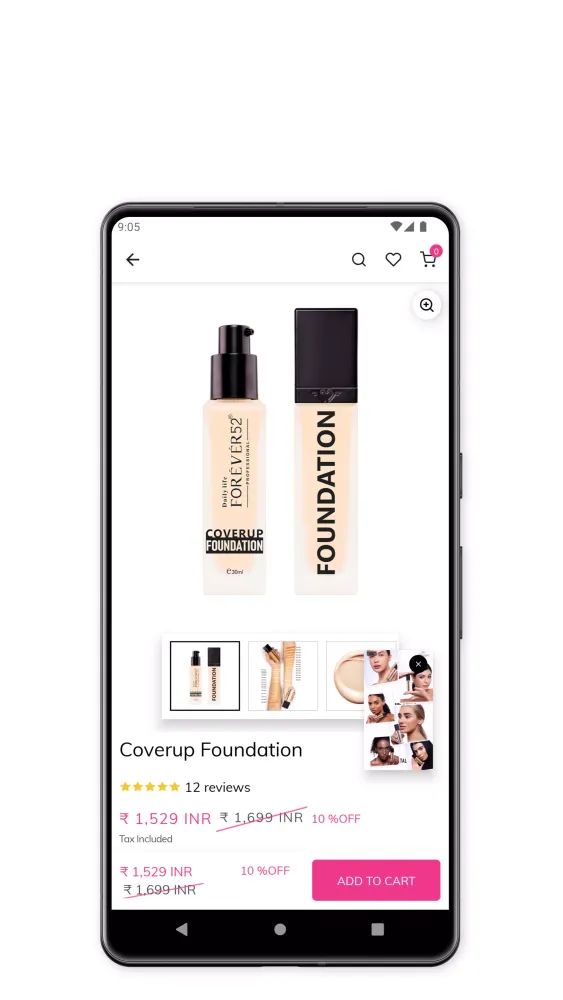 Forever52 - Cosmetic Products應用截圖
