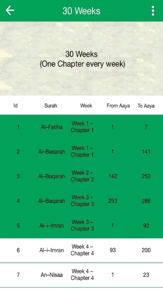 Let's Memorize Holy Quran Ekran Görüntüleri