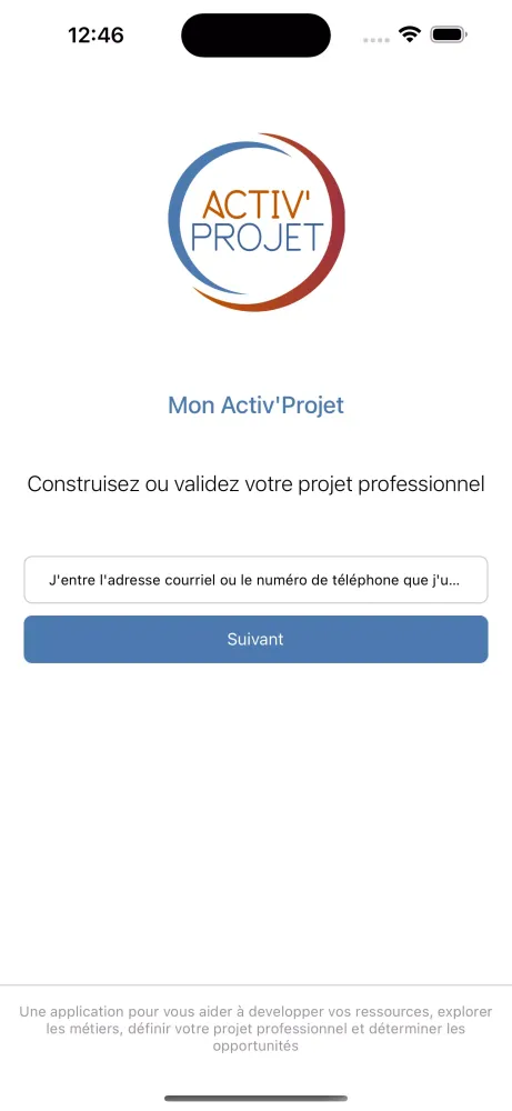 Mon Activ'Projet Screenshots