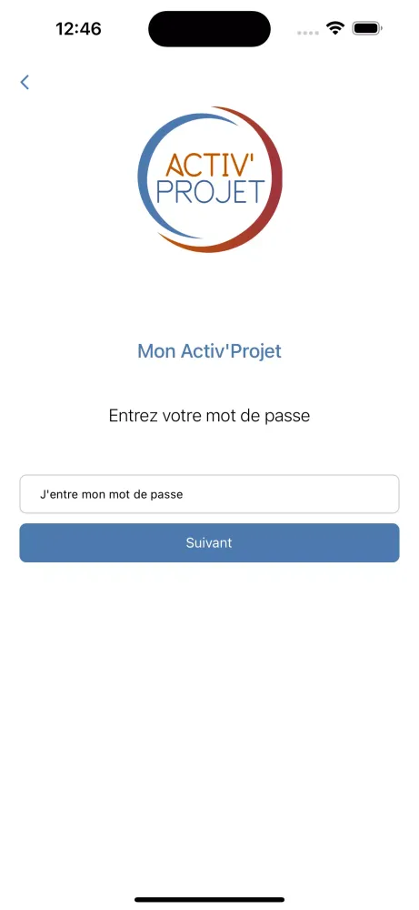 Mon Activ'Projet Screenshots
