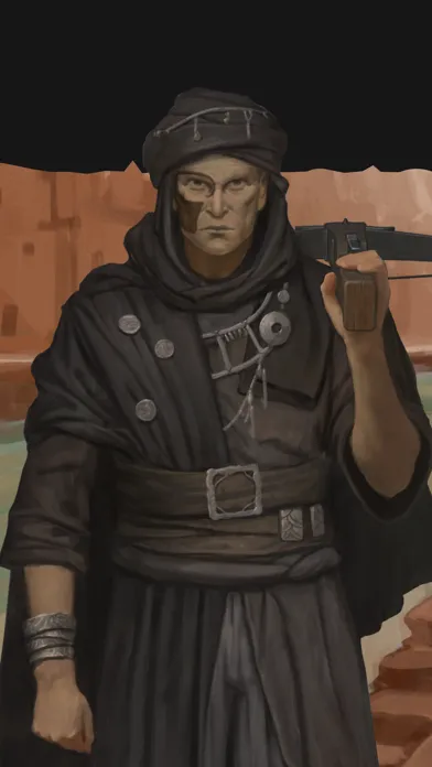 Tangkapan skrin Eldrum: Black Dust - Text RPG