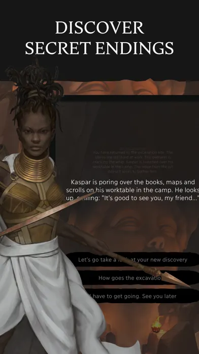 Tangkapan skrin Eldrum: Black Dust - Text RPG