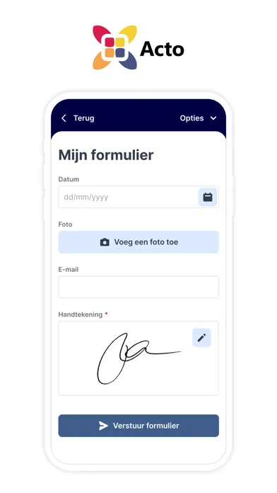 Acto Formulieren 스크린샷