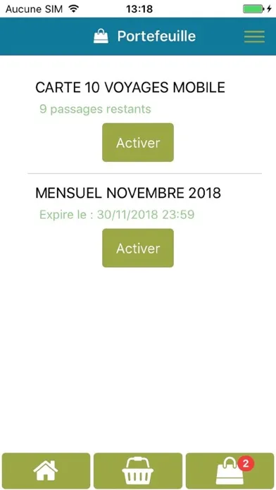 RLV Mobilités Screenshots