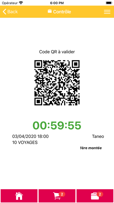 Скриншоты Taneo e-ticket