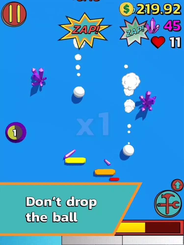 Ảnh chụp màn hình của Bounce of Legends iPad 