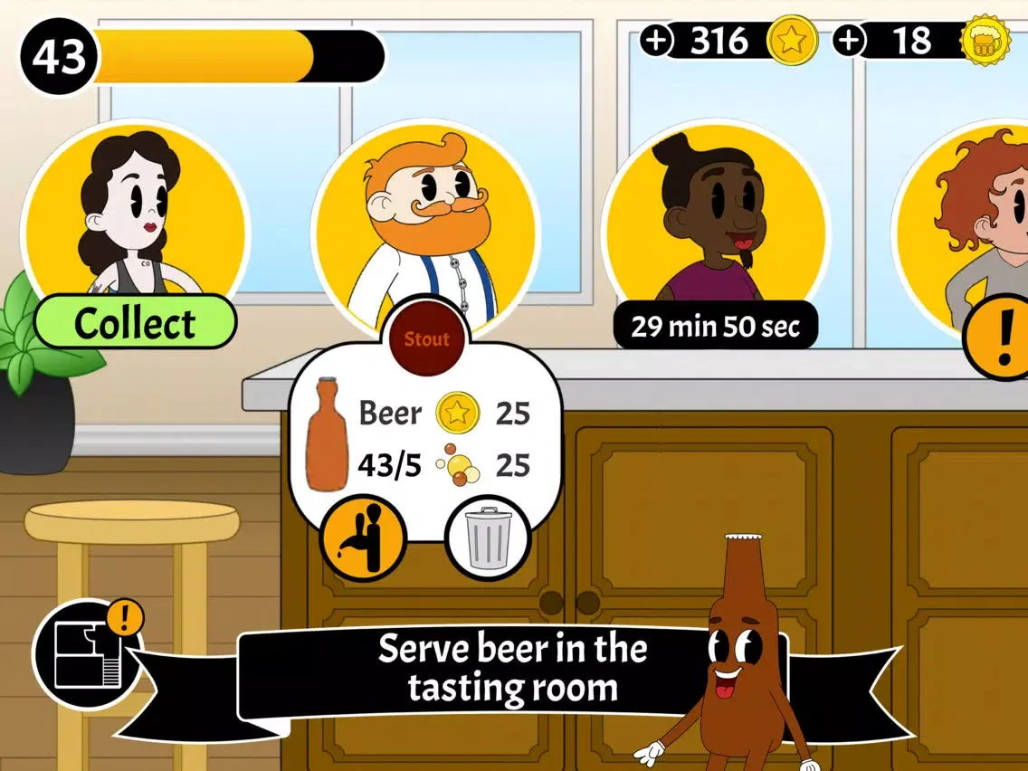 Brewtoon Tycoon iPad  স্ক্রিনশট