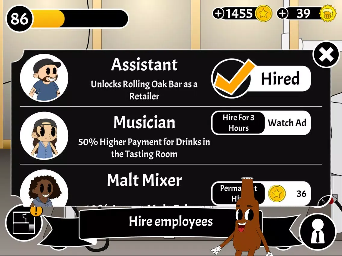 Brewtoon Tycoon iPad  স্ক্রিনশট