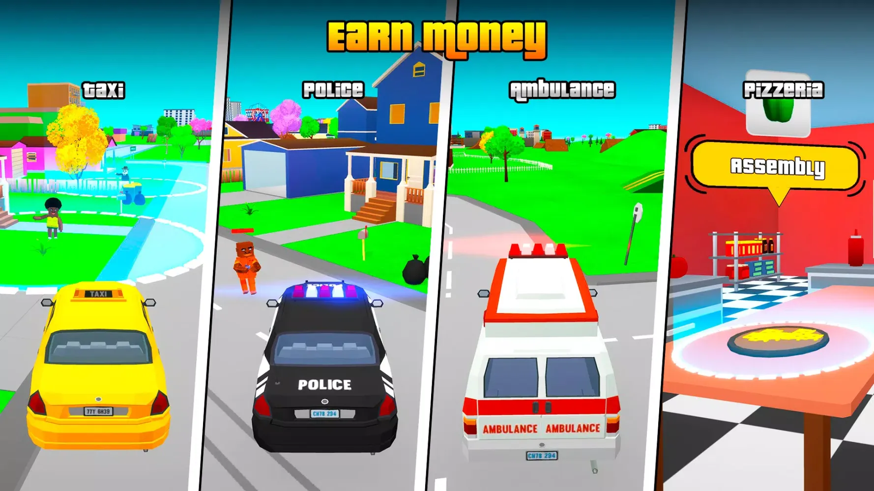 Tangkapan skrin Gangs Wars: Pixel Shooter RP