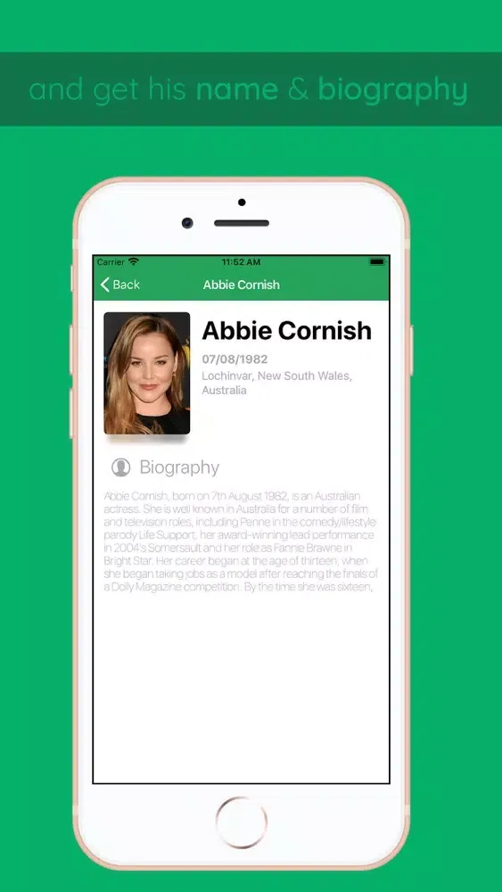 Скриншоты Actors Finder - Recognition