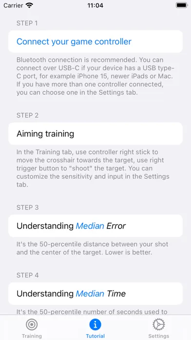 Controller Aiming Trainer应用截图