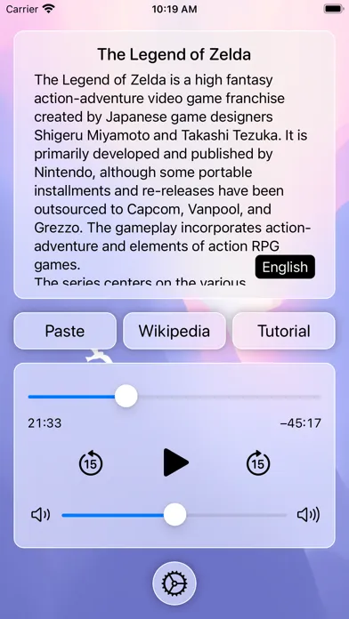 Screenshot di aiSpeech: AI Speech & Chat