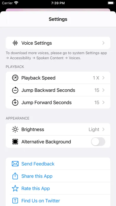 Screenshot di aiSpeech: AI Speech & Chat