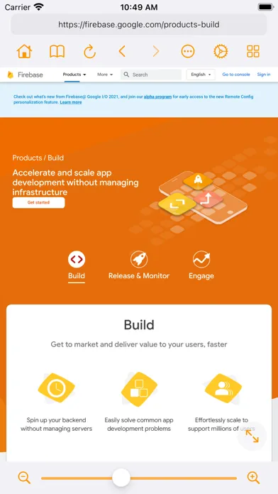 ภาพหน้าจอของ Desktop Browser • Zoomable