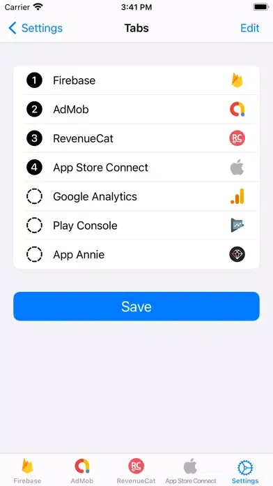 DashTabs Alt سکرین شاٹس